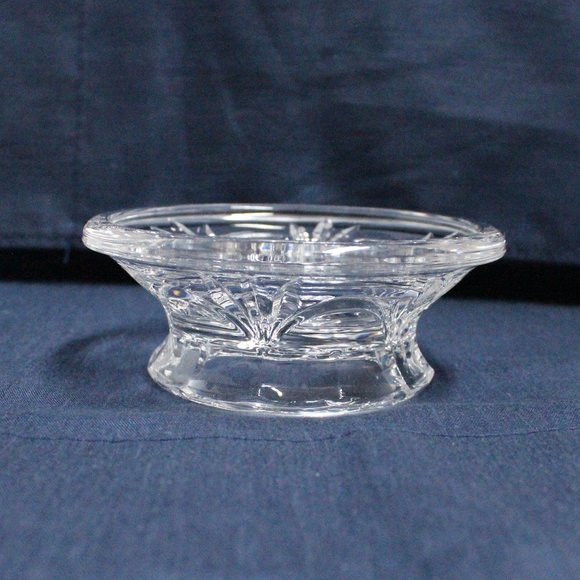 Clear PartyLite Candle Holder